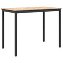 vidaXL Bárasztal Természetes 140 x 80 x 105 cm Tömör fenyőfa