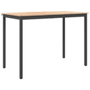 vidaXL Bárasztal Természetes 150 x 80 x 105 cm Tömör fenyőfa