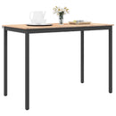 vidaXL Bárasztal Természetes 150 x 80 x 105 cm Tömör fenyőfa