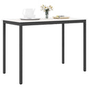 vidaXL Bárasztal Fehér 150 x 80 x 105 cm Tömör fenyőfa