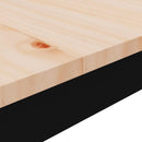 vidaXL Bárasztal Természetes 180 x 90 x 105 cm Tömör fenyőfa