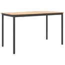 vidaXL Bárasztal Természetes 180 x 90 x 105 cm Tömör fenyőfa
