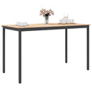 vidaXL Bárasztal Természetes 180 x 90 x 105 cm Tömör fenyőfa