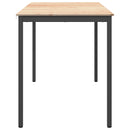 vidaXL Bárasztal Természetes 180 x 90 x 105 cm Tömör fenyőfa