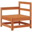 vidaXL Sarokkanapé egységek Viaszbarna 252 x 62 x 70,5 cm Tömör fenyő