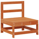 vidaXL Sarokkanapé egységek Viaszbarna 252 x 62 x 70,5 cm Tömör fenyő