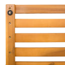 vidaXL Fürdőszoba szőnyeg Egyszínű Barna 80 x 48 x 2,5 cm Tömör Akácfa