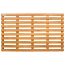 vidaXL Fürdőszoba szőnyeg Egyszínű Barna 80 x 48 x 2,5 cm Tömör Akácfa