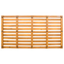 vidaXL Fürdőszoba szőnyeg Barna 100 x 53 x 2,5 cm Tömör Akácfa