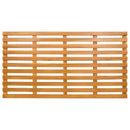 vidaXL Fürdőszoba szőnyeg Barna 100 x 53 x 2,5 cm Tömör Akácfa