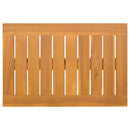 vidaXL Fürdőszoba szőnyeg Egyszínű Barna 60 x 40 cm faszínű