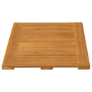 vidaXL Fürdőszoba szőnyeg Egyszínű Barna 60 x 40 cm faszínű