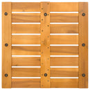 vidaXL Fürdőszoba szőnyeg Egyszínű Barna 50 x 50 cm faszínű