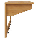 vidaXL Kabáthorog HILL Méz barna 90 x 35 x 41.5 cm Tömör fenyő