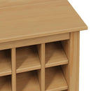 vidaXL Bor szekrény HILL Méz barna 79.5 x 40 x 107.5 cm Tömör fenyőfa
