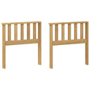 vidaXL Kartámasz modul 2 db Fehér 60 x 6 x 61 cm Tömör Akácfa