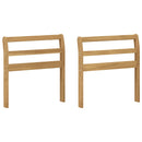 vidaXL Kartámasz modul 2 db Fehér 58,5 x 8,5 x 60 cm Tömör Akácfa