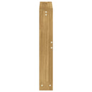 vidaXL Kartámasz modul 2 db Fehér 58,5 x 10 x 61 cm Tömör Akácfa