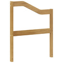 vidaXL Karfák modul 2 db Fehér 59 x 4 x 73 cm Tömör Akácfa
