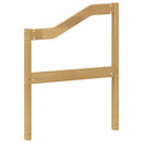 vidaXL Karfák modul 2 db Fehér 59 x 4 x 73 cm Tömör Akácfa