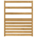 vidaXL Kartámasz modul 2 db Fehér 59 x 4 x 73 cm Tömör Akácfa