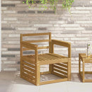 vidaXL Kartámasz modul 2 db Fehér 59 x 6 x 61 cm Tömör Akácfa