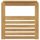 vidaXL Kartámasz modul 2 db Fehér 59 x 6 x 61 cm Tömör Akácfa