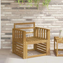 vidaXL Kartámasz modul 2 db Fehér 60 x 6 x 61 cm Tömör Akácfa