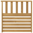 vidaXL Kartámasz modul 2 db Fehér 60 x 6 x 61 cm Tömör Akácfa