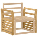 vidaXL Kartámasz modul 2 db Fehér 58,5 x 8 x 60 cm Tömör Akácfa