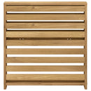 vidaXL Kartámasz modul 2 db Fehér 58,5 x 10 x 61 cm Tömör Akácfa