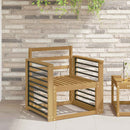 vidaXL Kartámasz modul 2 db Fehér 60 x 6 x 61 cm Tömör Akácfa