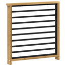 vidaXL Kartámasz modul 2 db Fehér 60 x 6 x 61 cm Tömör Akácfa