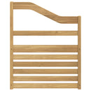 vidaXL Kartámasz modul 2 db Fehér 59 x 4 x 73 cm Tömör Akácfa