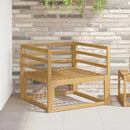 vidaXL Kartámasz modul 2 db Fehér 79 x 4 x 73 cm Tömör Akácfa