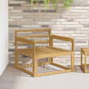 vidaXL Kartámasz modul 2 db Fehér 79 x 6 x 61 cm Tömör Akácfa