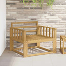 vidaXL Karfa modul 2 db Fehér 80 x 6 x 61 cm Tömör Akácfa