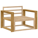 vidaXL Karfa Modul 2 db Fehér 78,5 x 10 x 61 cm Tömör Akácfa