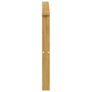 vidaXL Kartámasz modul 2 db Fehér 80 x 6 x 61 cm Tömör Akácfa