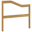 vidaXL Kartámasz modul 2 db Fehér 79 x 4 x 73 cm Tömör Akácfa
