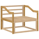 vidaXL Kartámasz modul 2 db Fehér 79 x 4 x 73 cm Tömör Akácfa