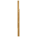 vidaXL Kartámasz modul 2 db Fehér 79 x 4 x 73 cm Tömör Akácfa