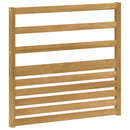 vidaXL Karfa Modul 2 db Fehér 79 x 4 x 73 cm Tömör Akácfa