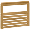 vidaXL Kartámasz modul 2 db Fehér 79 x 6 x 61 cm Tömör Akácfa