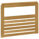vidaXL Kartámasz modul 2 db Fehér 79 x 6 x 61 cm Tömör Akácfa