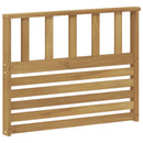 vidaXL Kartámasz modul 2 db Fehér 80 x 6 x 61 cm Tömör Akácfa