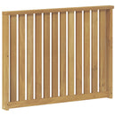 vidaXL Kartámasz modul 2 db Fehér 80 x 6 x 61 cm Tömör Akácfa