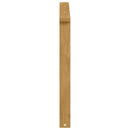 vidaXL Kartámasz modul 2 db Fehér 80 x 6 x 61 cm Tömör Akácfa