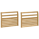 vidaXL Kartámasz modul 2 db Fehér 78,5 x 8,5 x 60 cm Tömör Akácfa