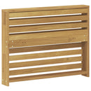 vidaXL Kartámasz modul 2 db Fehér 78,5 x 10 x 61 cm Tömör Akácfa